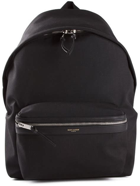 ysl black bacpack men|BACKPACKS .